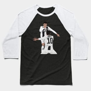 Cristiano Ronaldo Paulo Dybala Juve Baseball T-Shirt